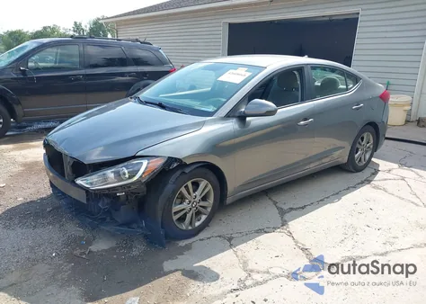 2018 Hyundai Elantra Sel z USA, uszkodzony, nr VIN 5NPD84LFXJH244759